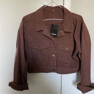 Creeps Brown Denim Jacket